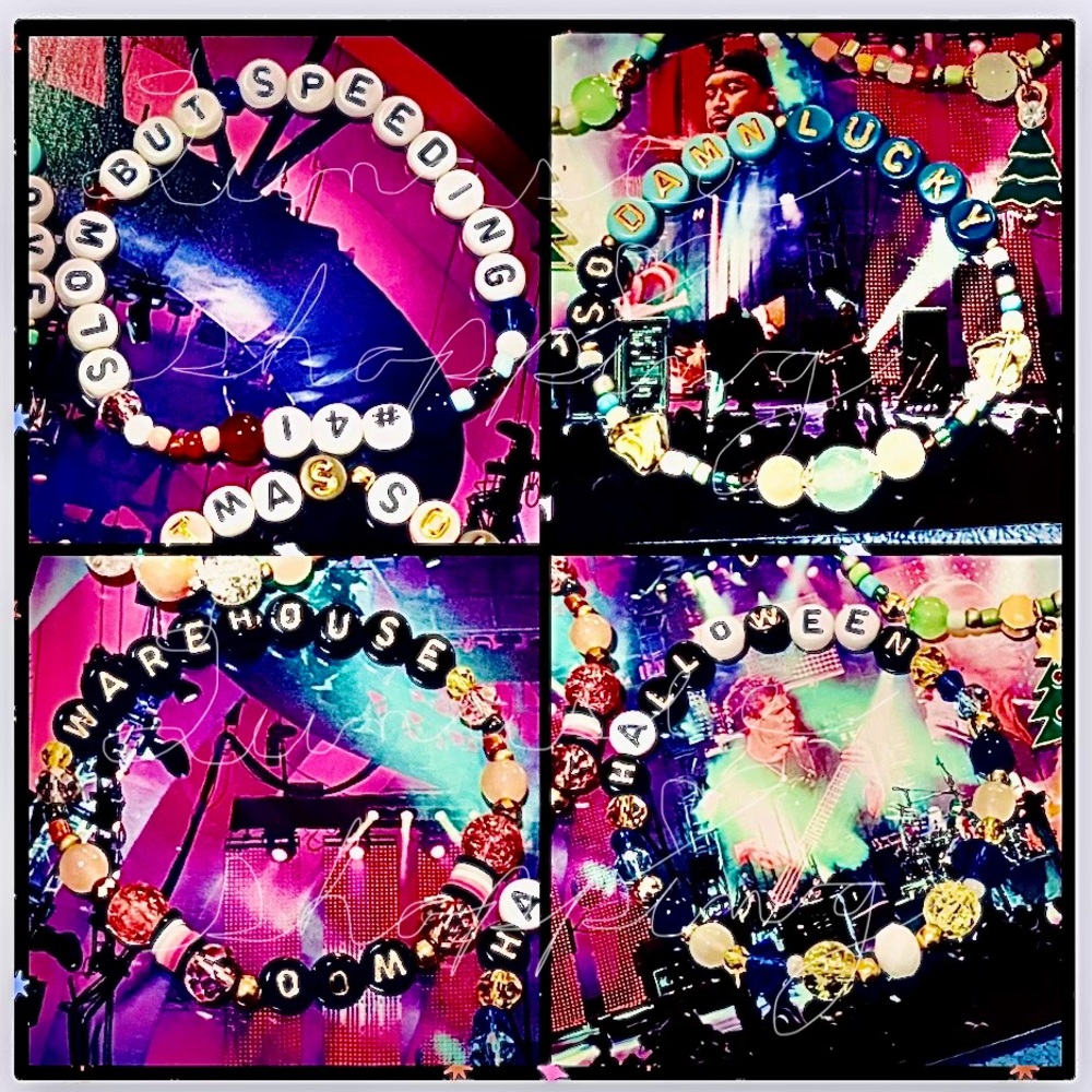 Set of 6 Dave Matthews Band bracelets
